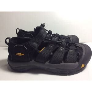 Keen Boys Kids Sz 13 Black Hook & Loop Waterproof Sandals Outdoors Toggle